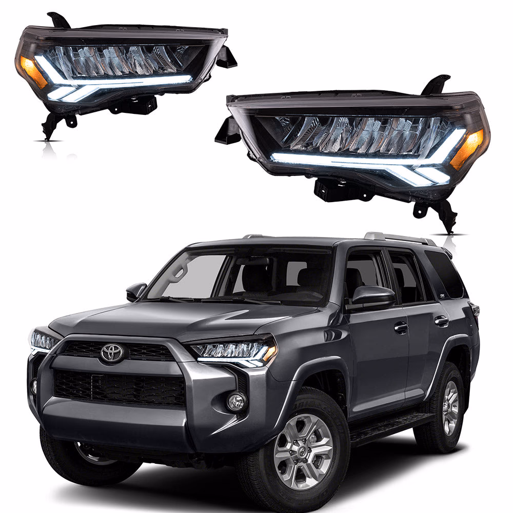Toyota 4Runner Priekiniai žibintai LED 2014-2020 | VLAND EU