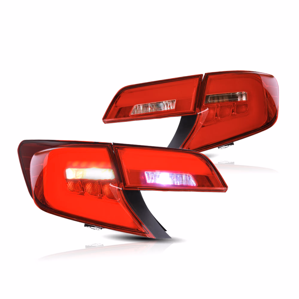 Toyota Camry Tail Lights EU LED Red 2012-2014 | VLAND EU - Red