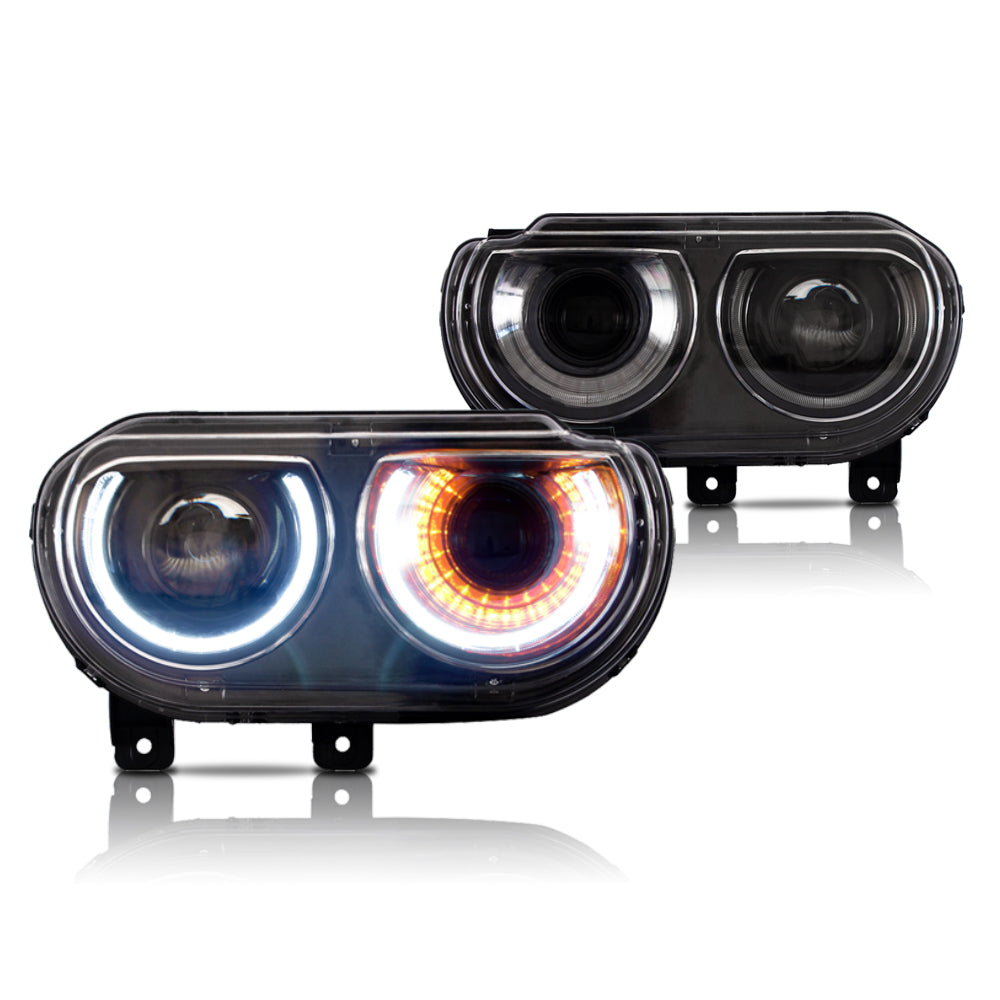 2008-2014 Dodge Challenger 3th Gen LED HeadLights