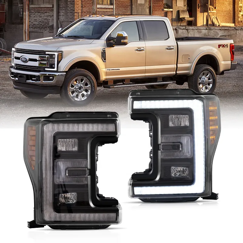 Ford F-250/F-350/F-450/F-550 LED priekiniai žibintai 2017–2019 | VLAND EU