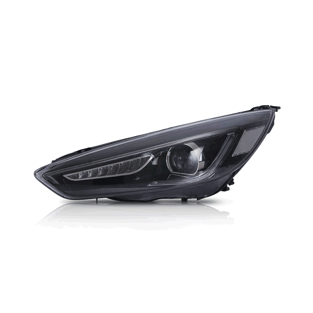 2015-2018 Ford Focus MK3 ST RS Bi-Linsen-Projektionsscheinwerfer schwarz | VLAND view 4