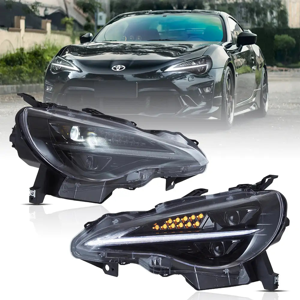 Toyota GT86 Headlights EU LED 2012-2021 | VLAND EU