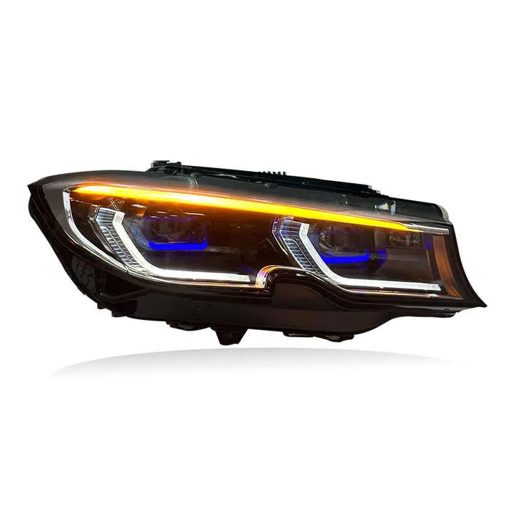 BMW G20/G21 LED-Scheinwerfer GTS/CSL-Style — Gelbe/Weiße DRL — 2019-2022