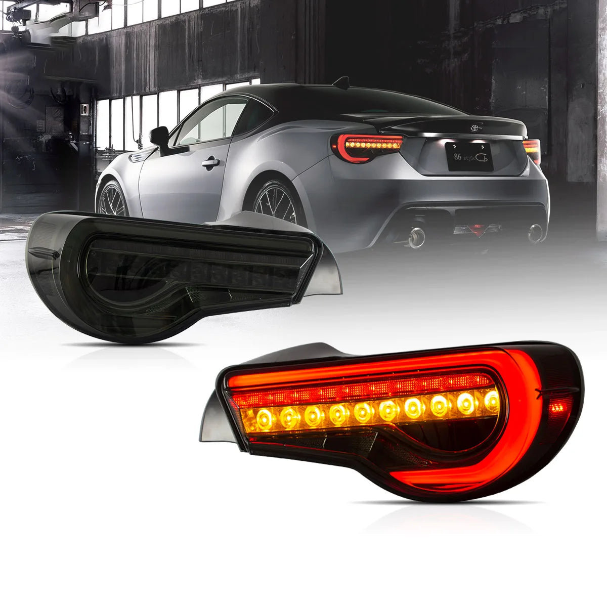 Scion FR-S Feux arrière Sequential 2012-2020 | VLAND EU - Smoked