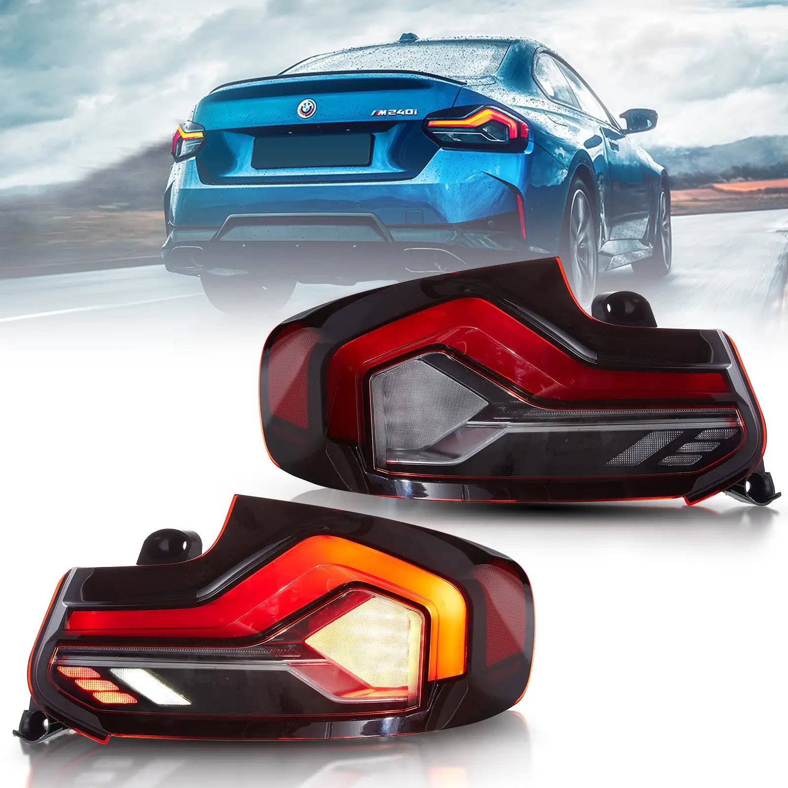BMW 2 Series Taillights EU LED 2014-2021 | VLAND EU