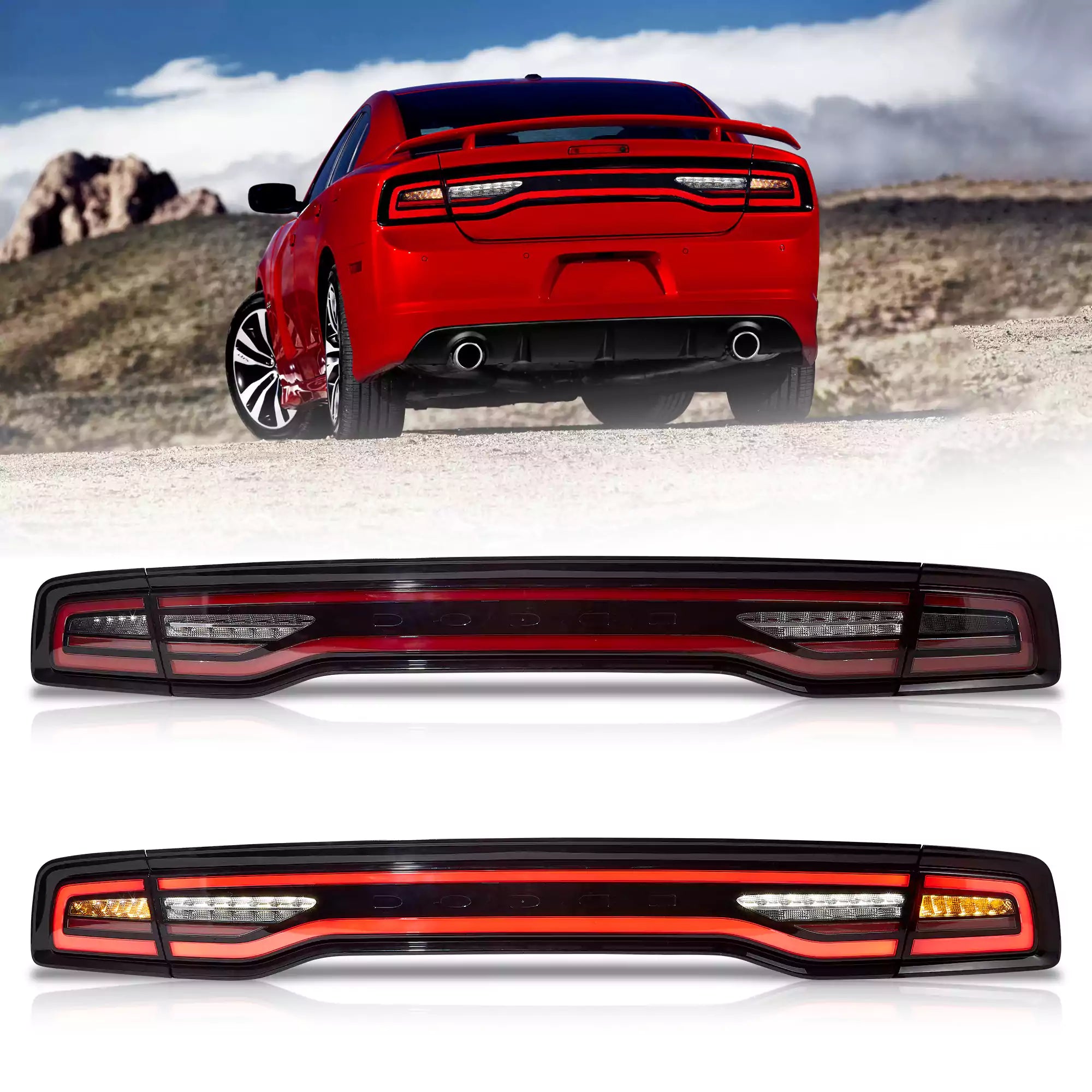 Dodge Charger Faros delanteros & Pilotos traseros LED 2011-2014 | VLAND EU