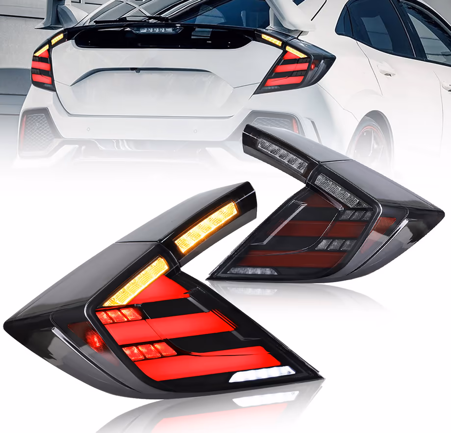 Honda Civic Pilotos traseros LED 2016-2021 | VLAND EU