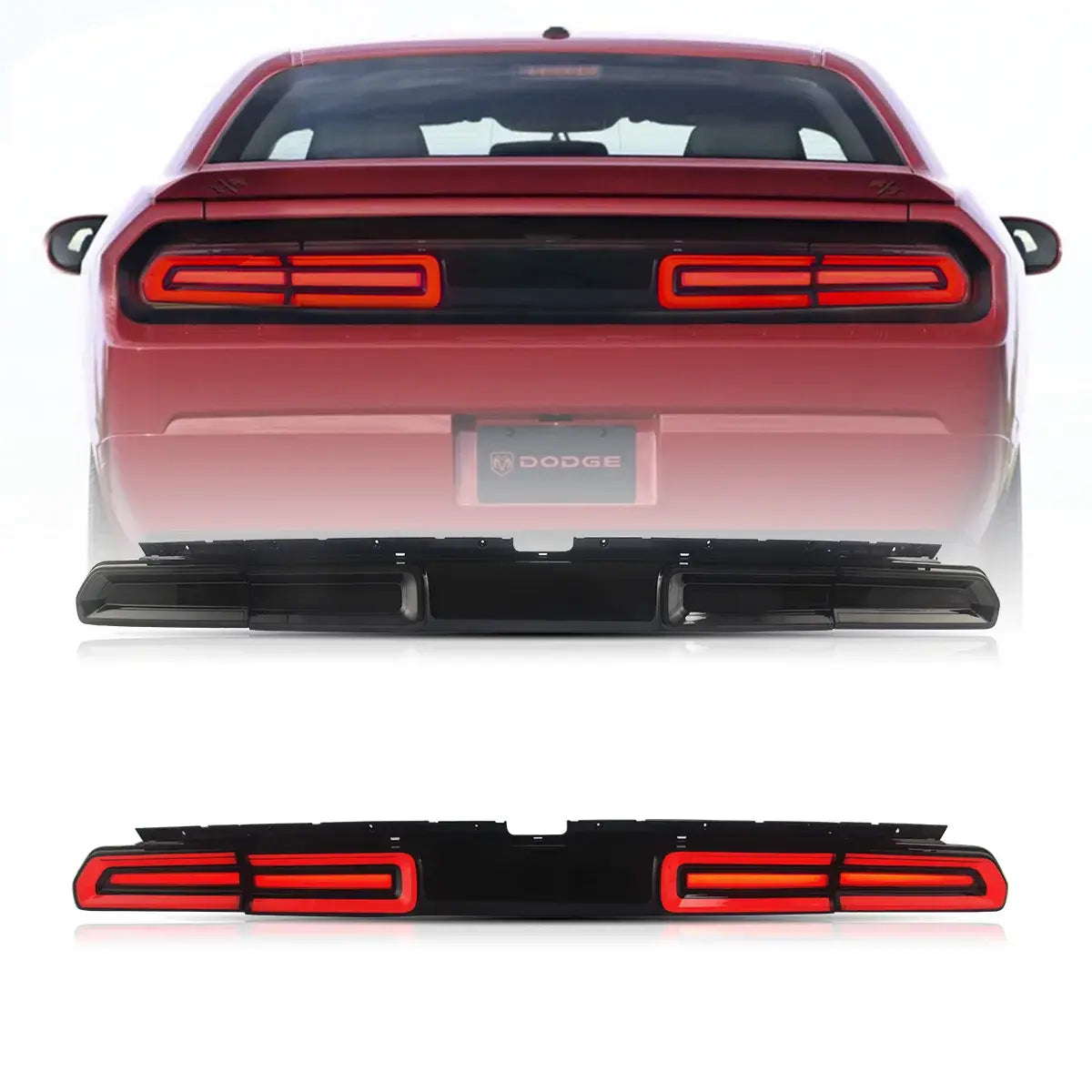 Dodge Challenger Taillights LED 2008-2014 | VLAND EU - Smoked