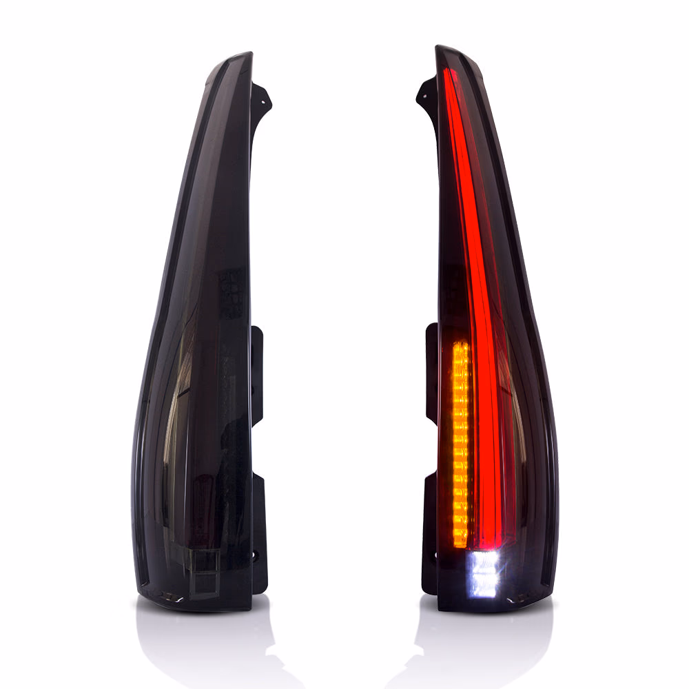 GMC Yukon & Chevrolet Tahoe/Suburban Tail lights LED 2007-2014 | VLAND EU - Smoked