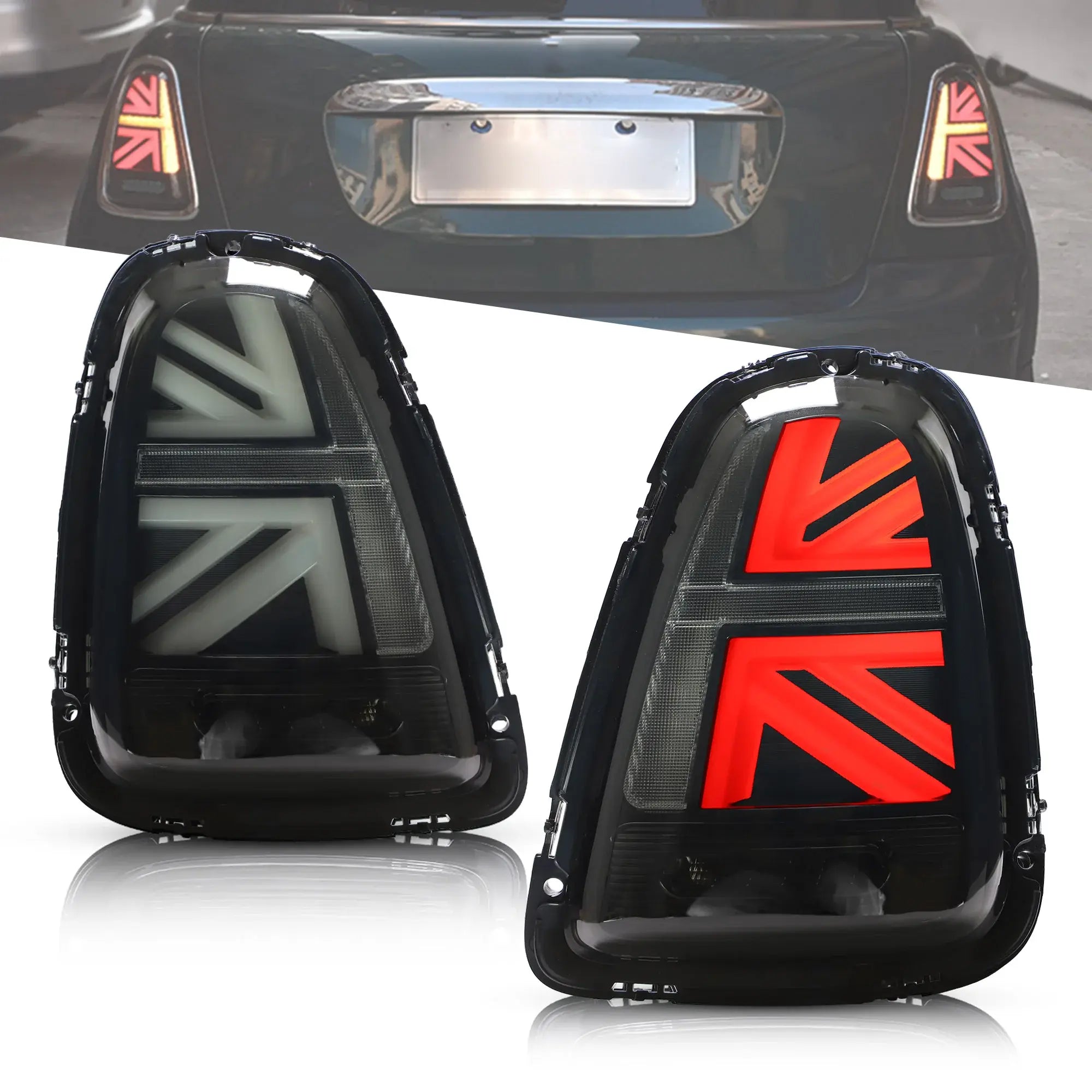 Mini Cooper Rückleuchten LED 2007-2013 | VLAND EU - Smoked