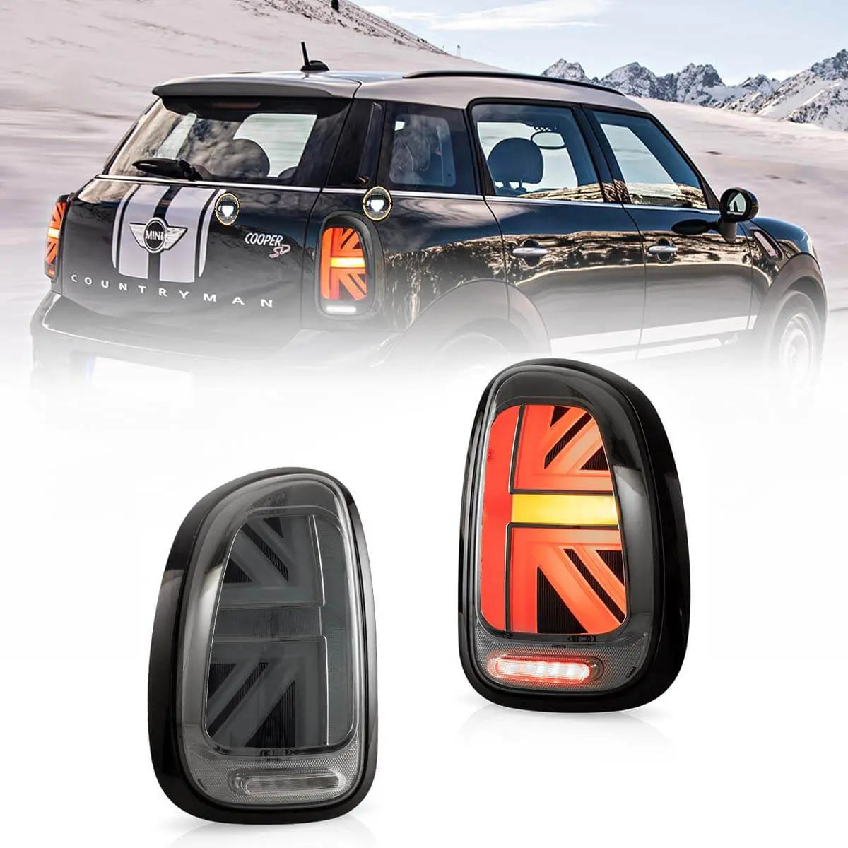 Mini Countryman Tail Lights EU LED 2010-2016 | VLAND EU - Smoked