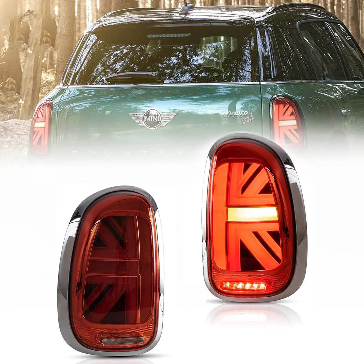 Mini Countryman Tail Lights EU LED 2010-2016 | VLAND EU - Smoked