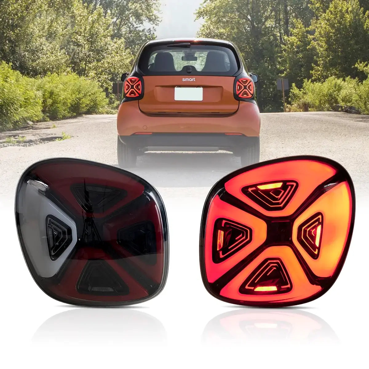 Smart Fortwo/Forfour Fanali posteriori LED 2015-2019 | VLAND EU