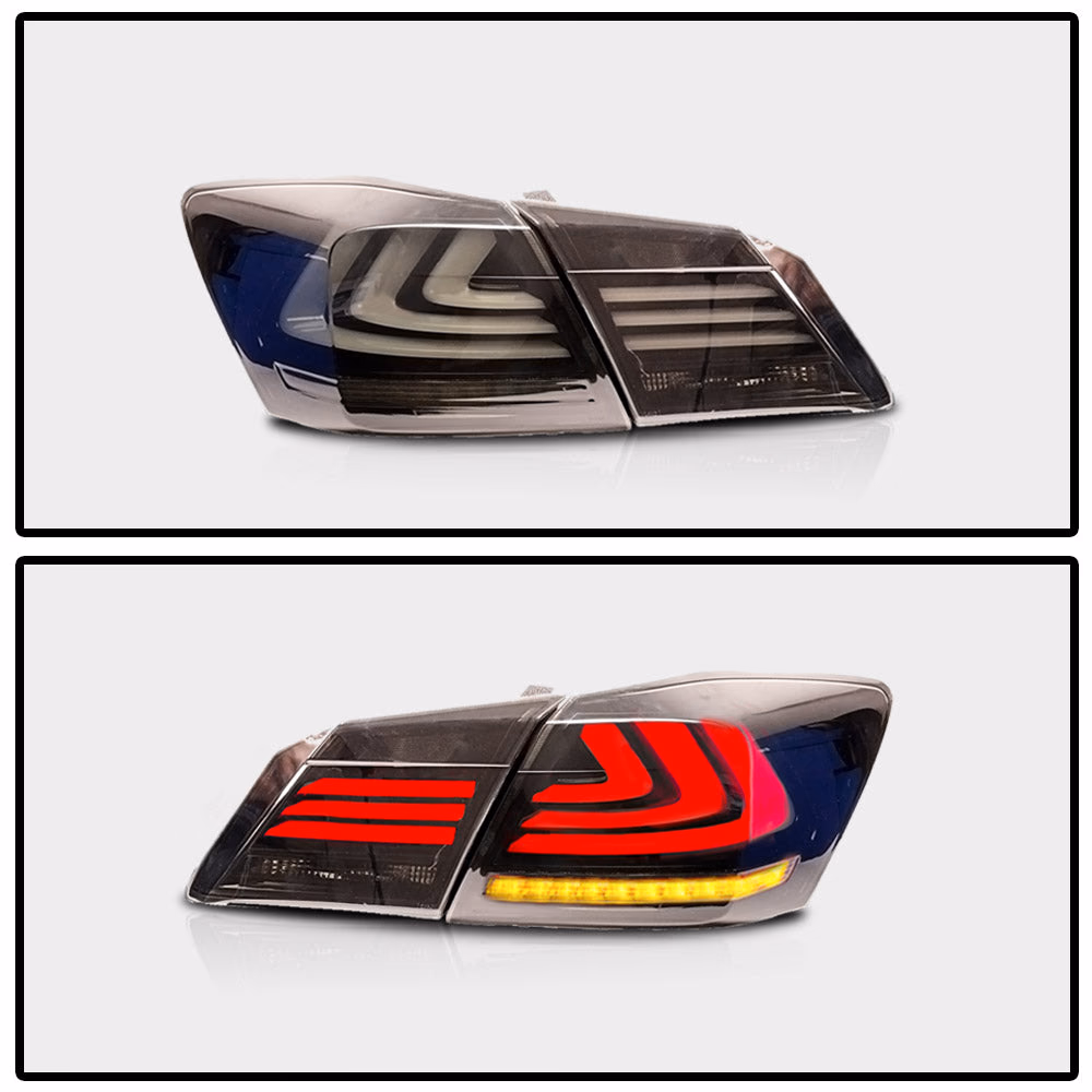 Honda Accord Tail Lights EU LED 2013-2015 | VLAND EU - Smoked