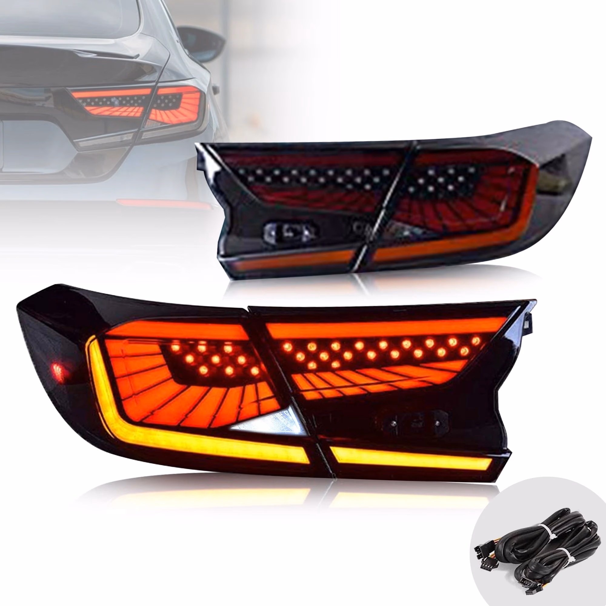 Honda Accord Tail Lights EU OLED 2018-2021 | VLAND EU